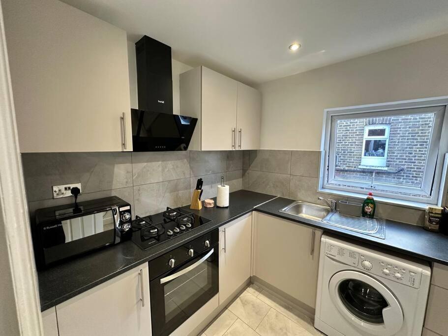 Ferienwohnung 3 Bed Hackney/Harringay Flat London Exterior foto